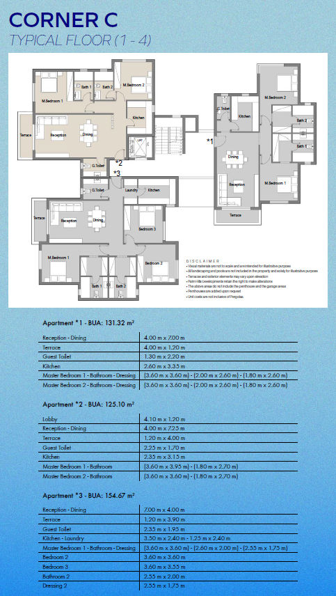 Floor Plan - كمبوند بادية بالم هيلز 6 أكتوبر - Badya Palm Hills Compound