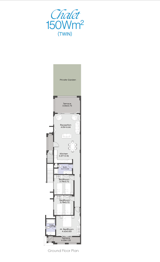Floor Plan - قرية لافيستا باي ايست الساحل الشمالي - La Vista Bay East North Coast
