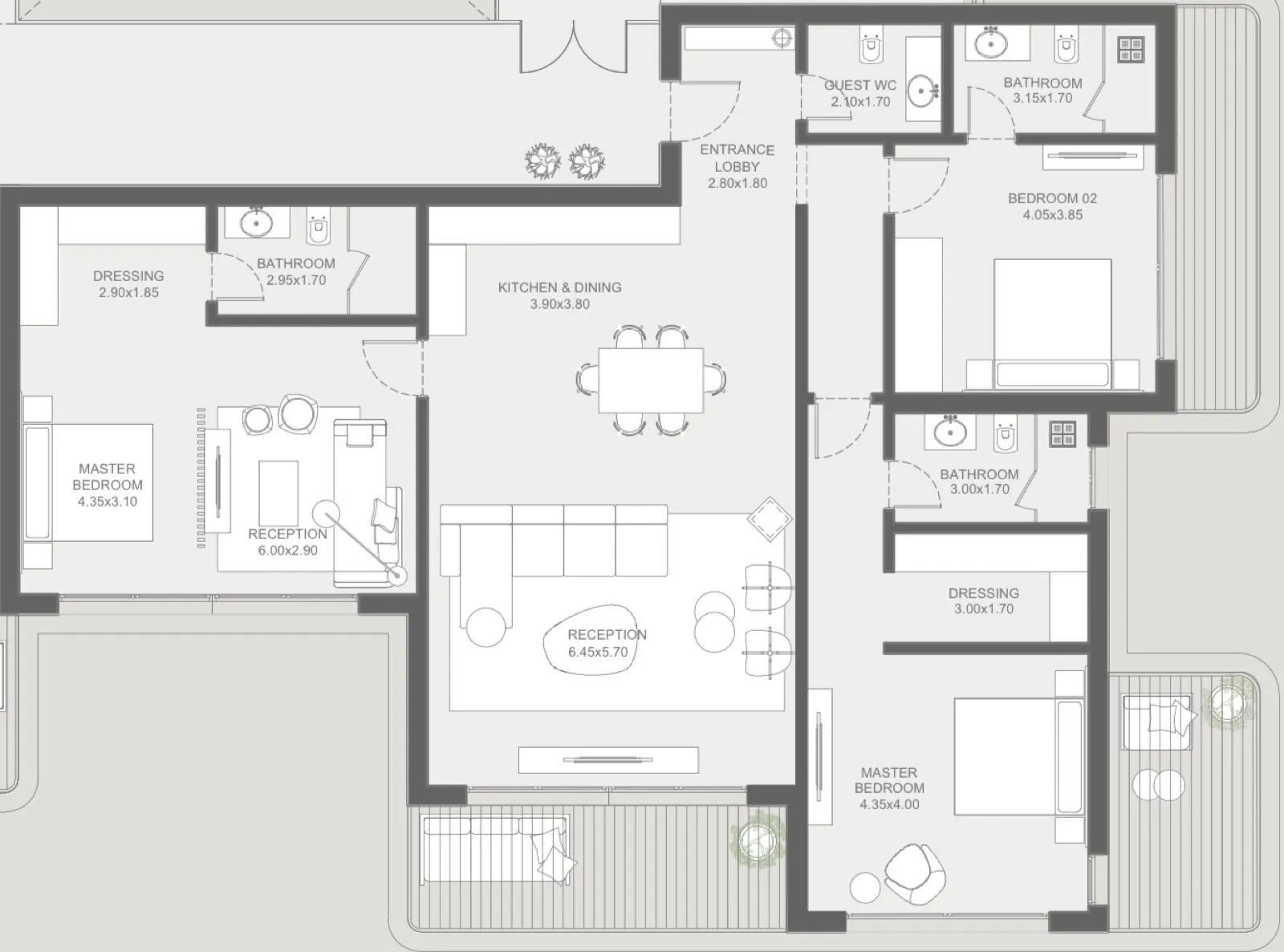 Apartment - كمبوند نيو جيزة 6 أكتوبر - New Giza Compound 6 October