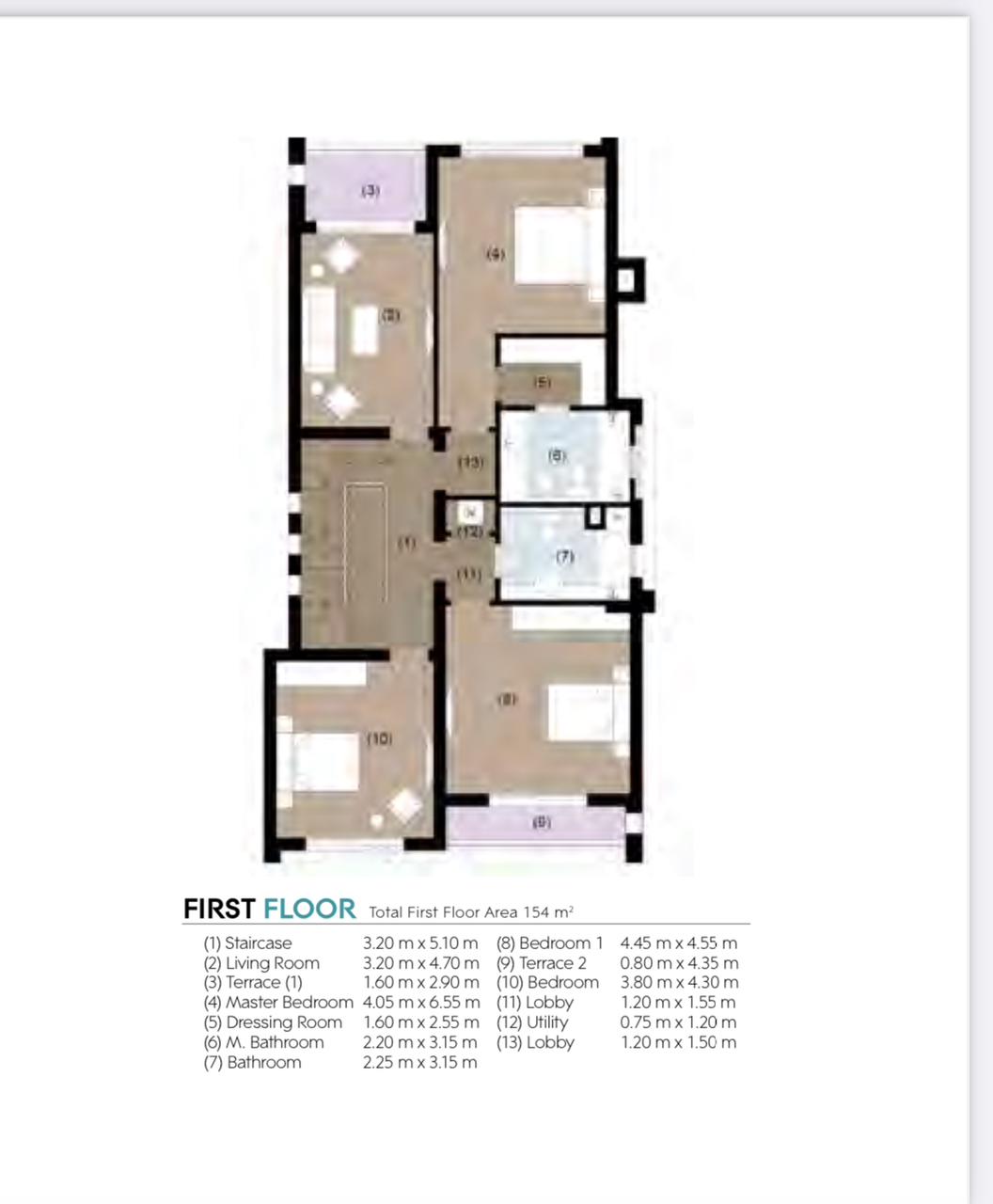 Floor Plan - كمبوند نيو جيزة 6 أكتوبر - New Giza Compound 6 October