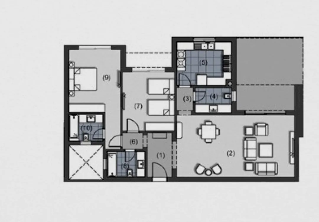 Apartment - كمبوند نيو جيزة 6 أكتوبر - New Giza Compound 6 October