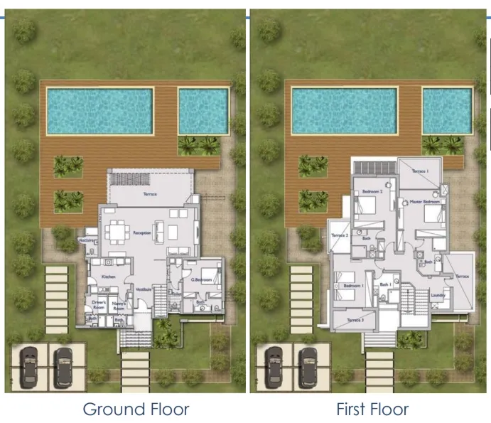 Villa - قرية هاسيندا باي الساحل الشمالي بالم هيلز - Hacienda Bay North Coast