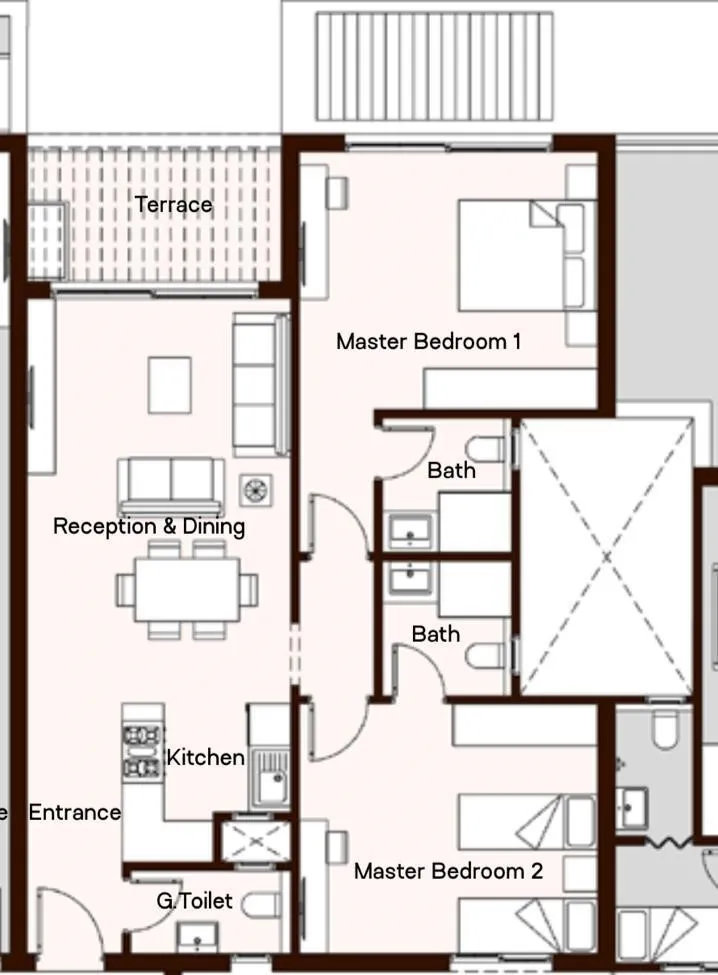 Chalet - قرية هاسيندا باي الساحل الشمالي بالم هيلز - Hacienda Bay North Coast