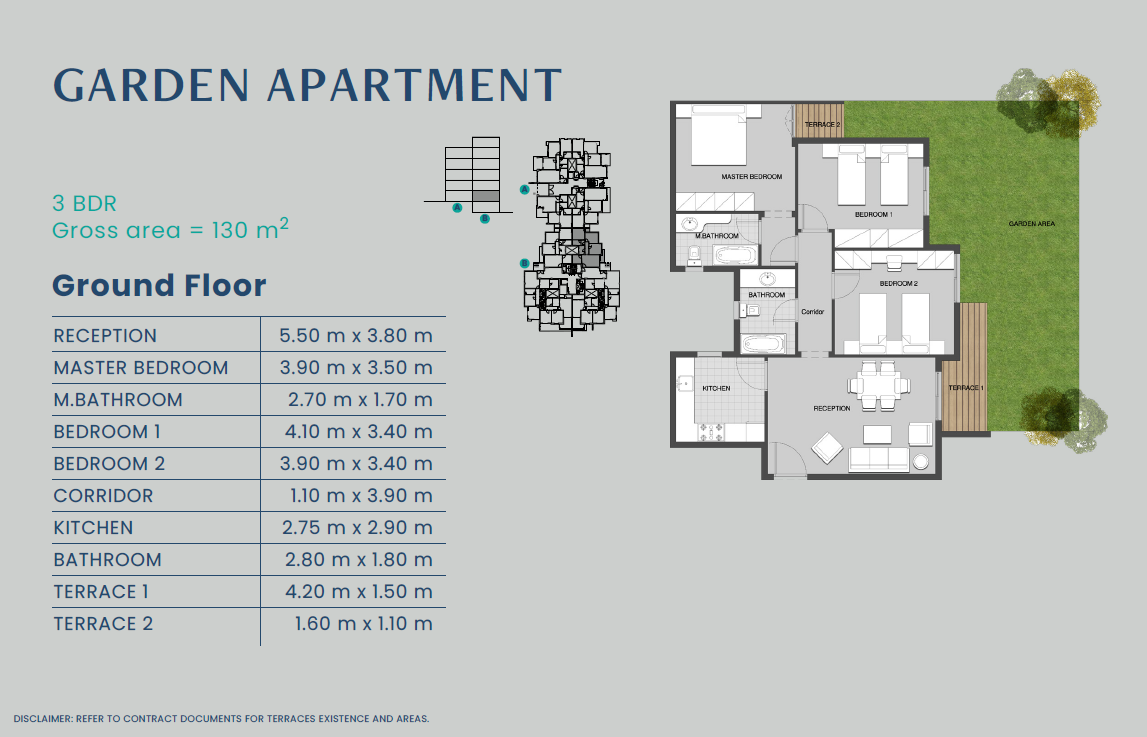 Floor Plan - كمبوند ماونتن فيو اي سيتي اكتوبر - Mountain View Icity October