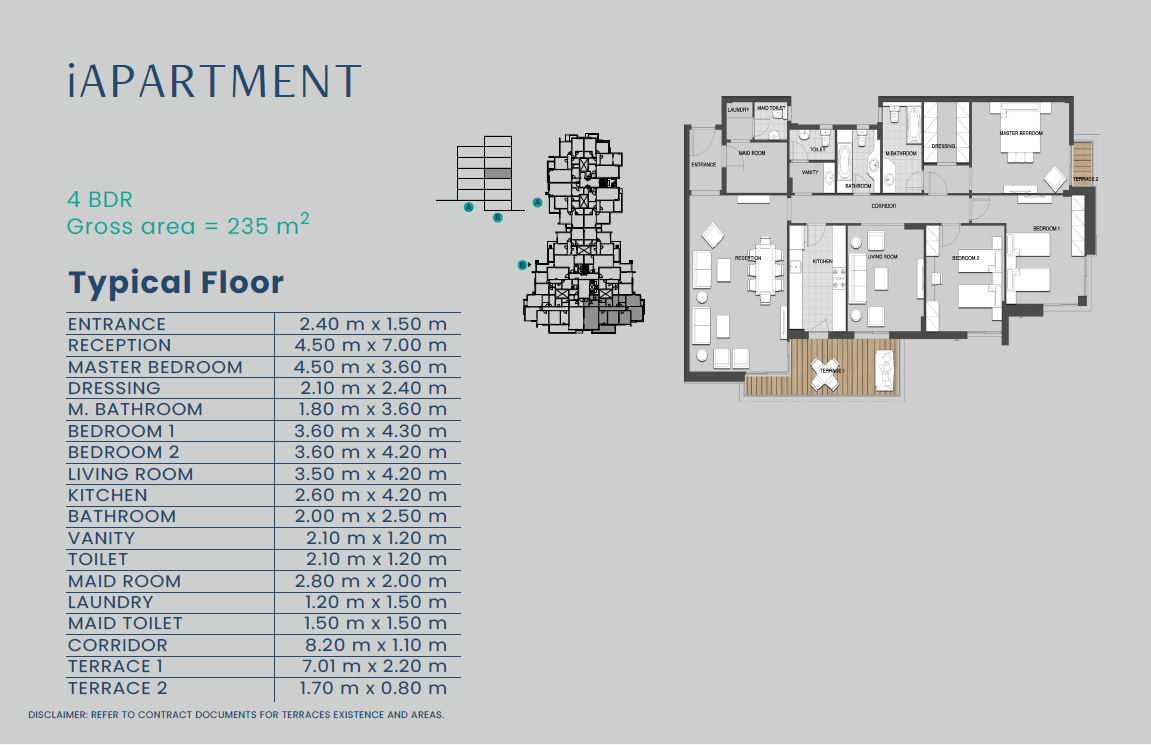 Floor Plan - كمبوند ماونتن فيو اي سيتي اكتوبر - Mountain View Icity October