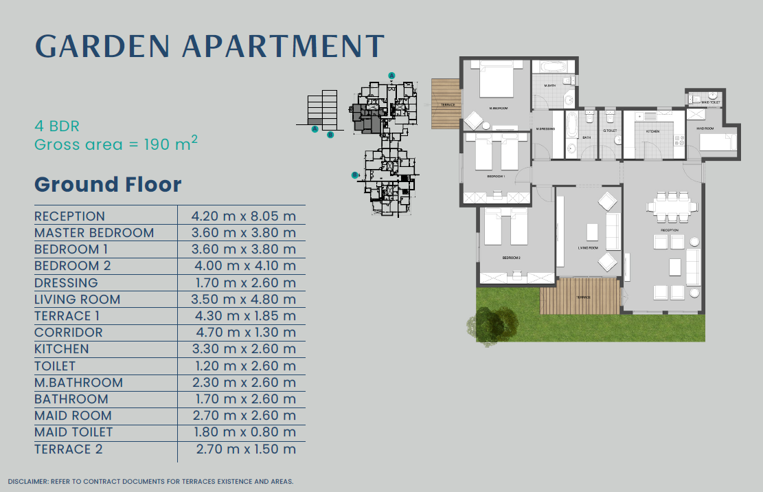 Floor Plan - كمبوند ماونتن فيو اي سيتي اكتوبر - Mountain View Icity October