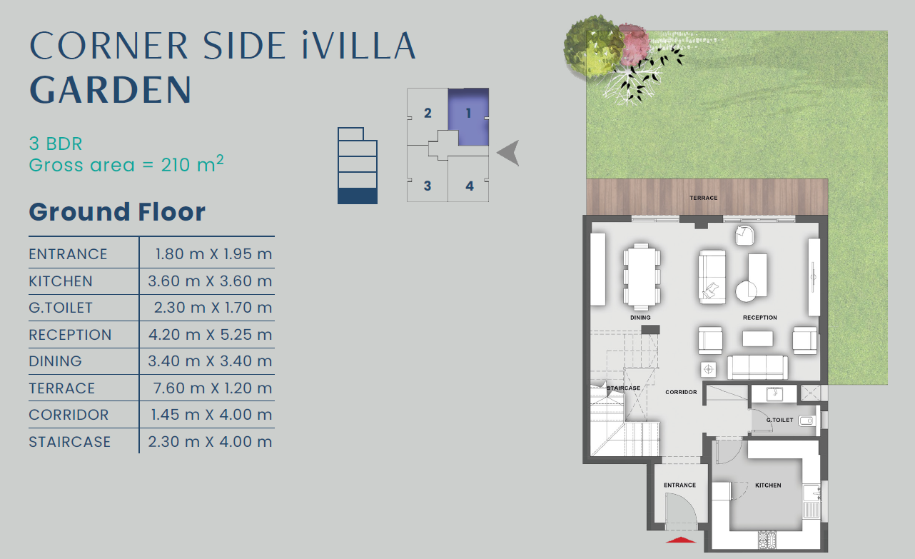 Floor Plan - كمبوند ماونتن فيو اي سيتي اكتوبر - Mountain View Icity October