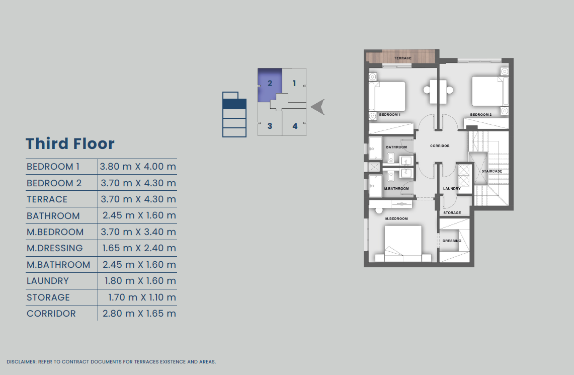 Floor Plan - كمبوند ماونتن فيو اي سيتي اكتوبر - Mountain View Icity October