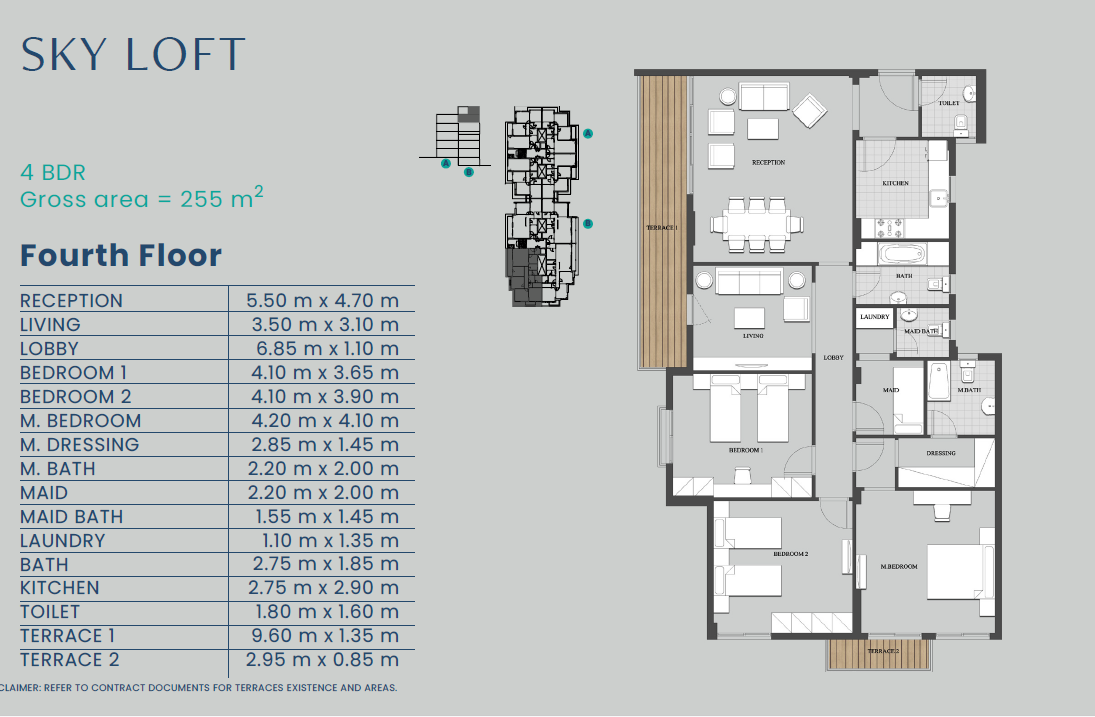 Floor Plan - كمبوند ماونتن فيو اي سيتي اكتوبر - Mountain View Icity October