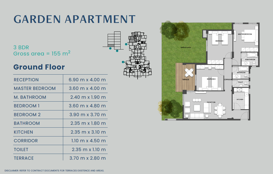 Floor Plan - كمبوند ماونتن فيو اي سيتي اكتوبر - Mountain View Icity October
