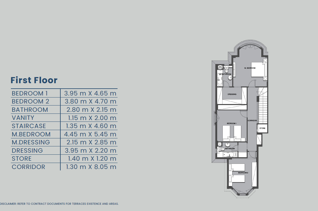 Floor Plan - كمبوند ماونتن فيو اي سيتي اكتوبر - Mountain View Icity October