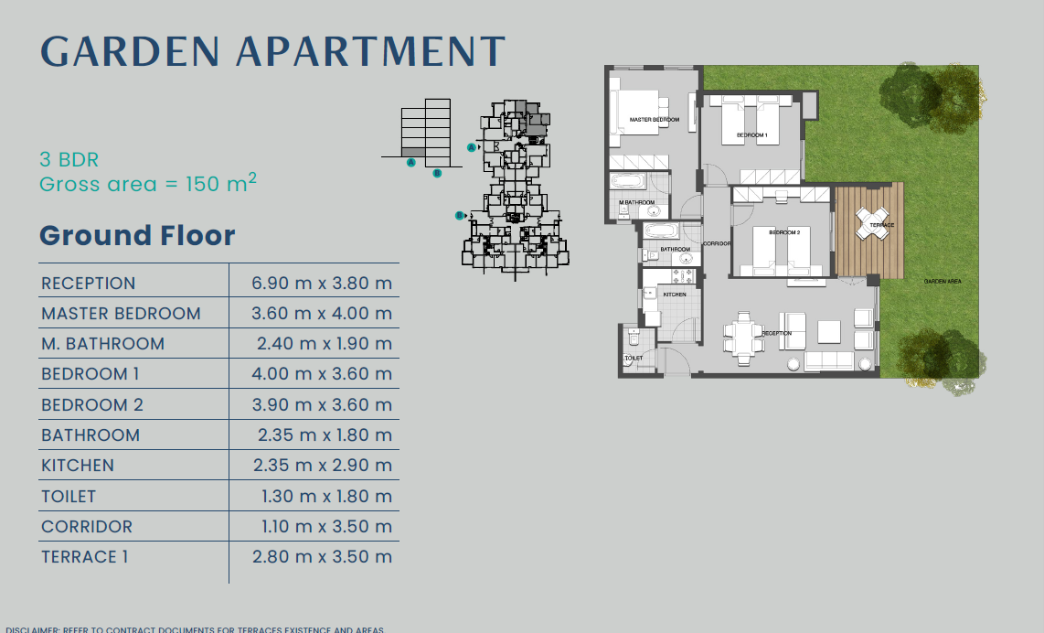 Floor Plan - كمبوند ماونتن فيو اي سيتي اكتوبر - Mountain View Icity October