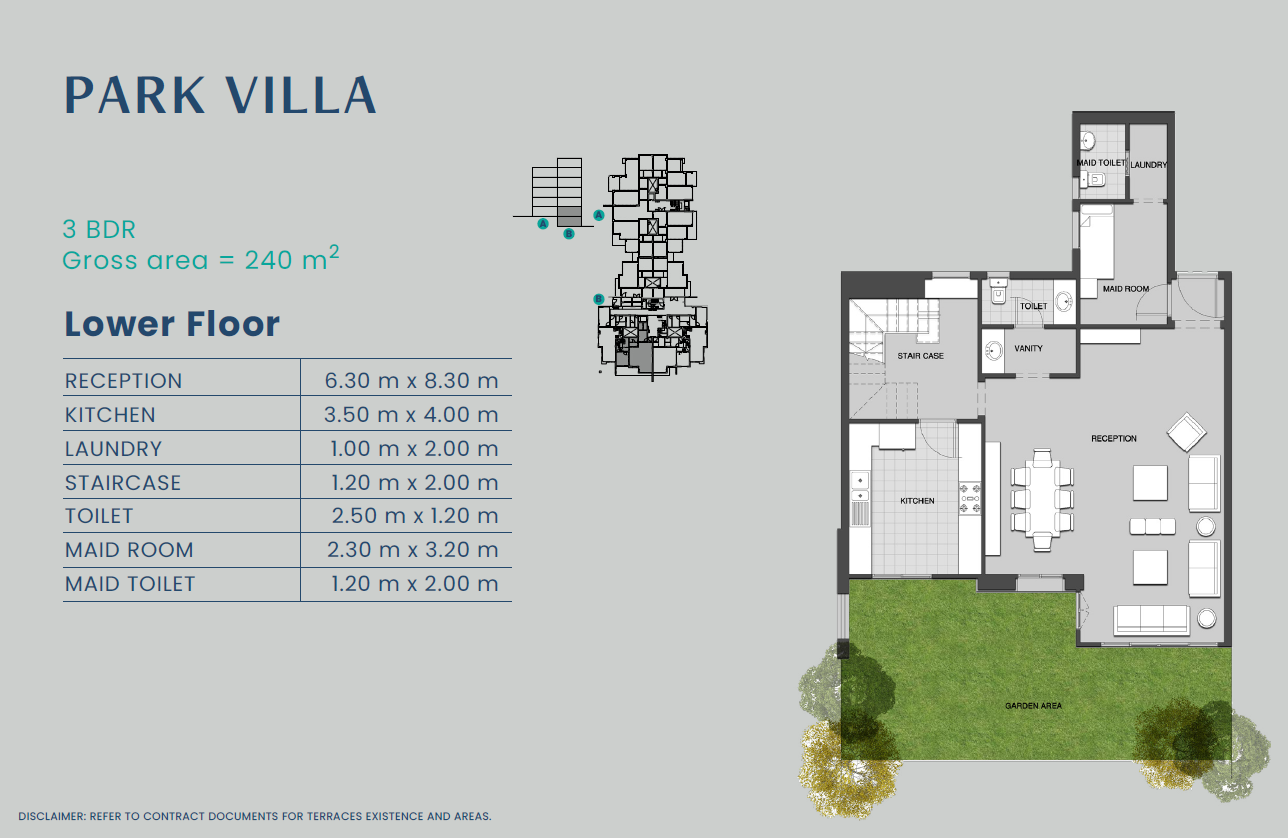 Floor Plan - كمبوند ماونتن فيو اي سيتي اكتوبر - Mountain View Icity October