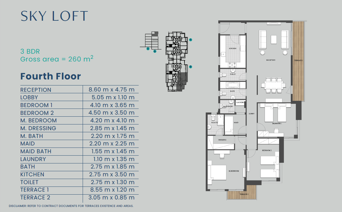 Floor Plan - كمبوند ماونتن فيو اي سيتي اكتوبر - Mountain View Icity October