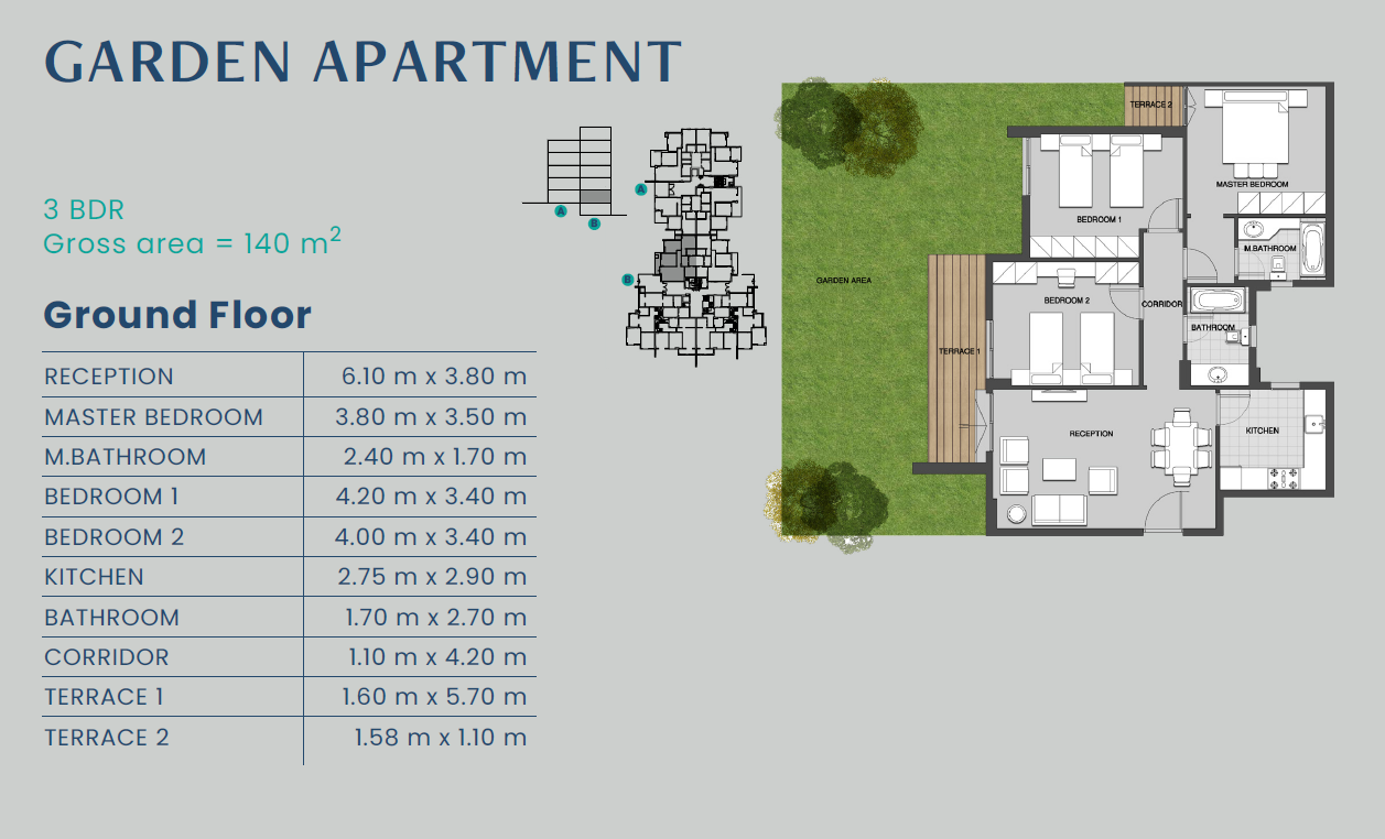 Floor Plan - كمبوند ماونتن فيو اي سيتي اكتوبر - Mountain View Icity October