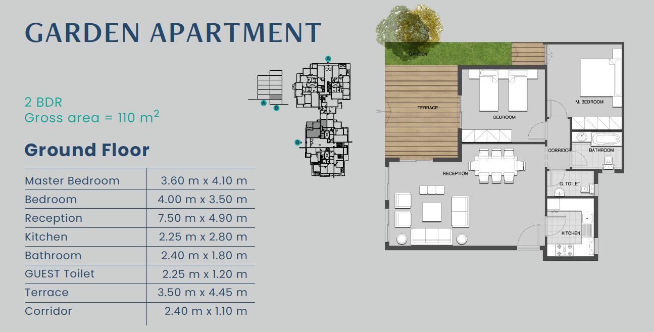 Floor Plan - كمبوند ماونتن فيو اي سيتي اكتوبر - Mountain View Icity October