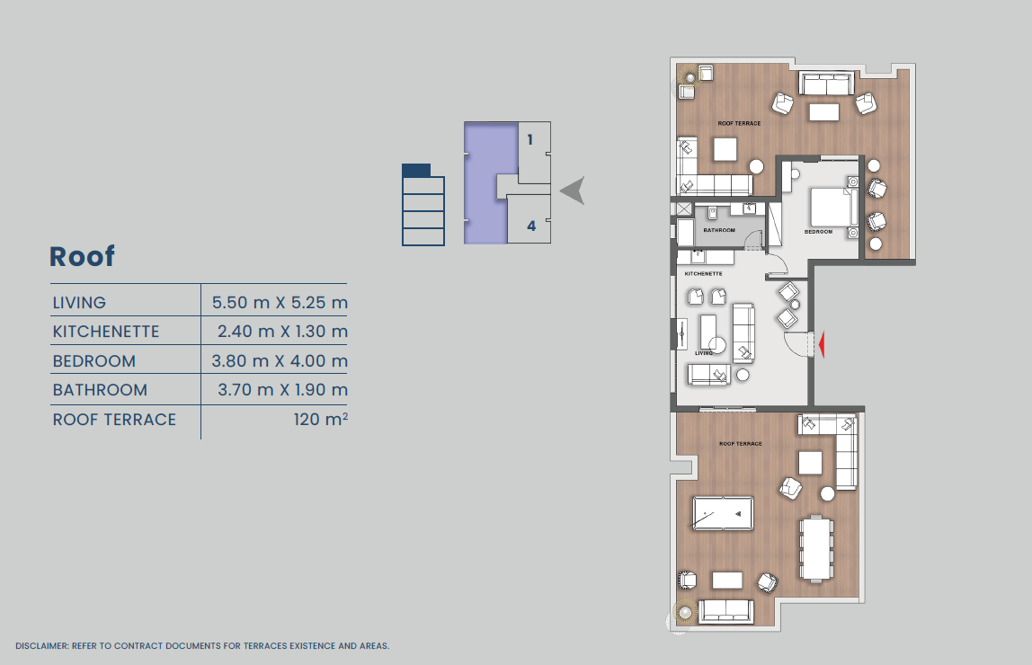 Floor Plan - كمبوند ماونتن فيو اي سيتي اكتوبر - Mountain View Icity October