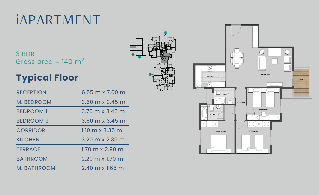 Floor Plan - كمبوند ماونتن فيو اي سيتي اكتوبر - Mountain View Icity October