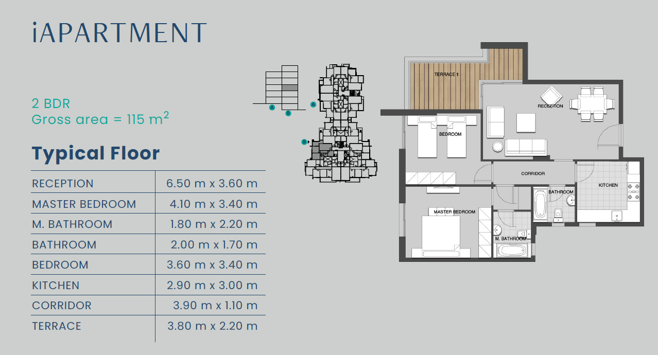 Floor Plan - كمبوند ماونتن فيو اي سيتي اكتوبر - Mountain View Icity October