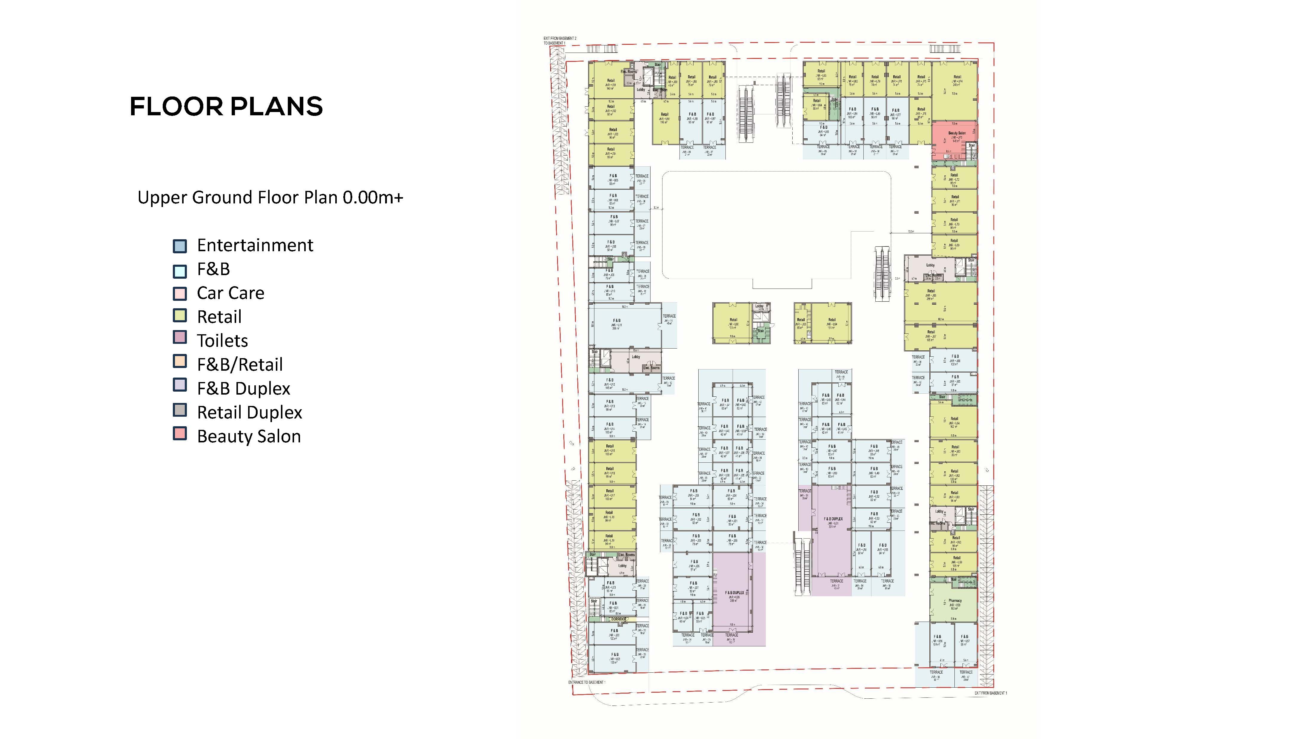 Floor Plan - I Business Park New Capital Arqa Real Estate