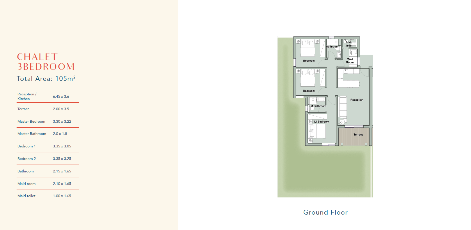 Floor Plan - قرية المونت جلالة العين السخنة تطوير مصر العقارية - IL Monte Galala Ain Sokhna