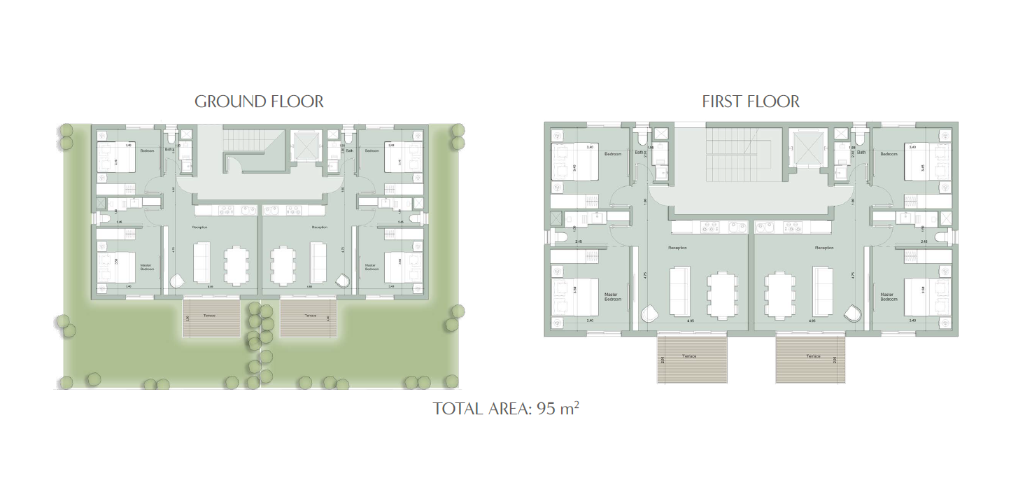 Floor Plan - قرية المونت جلالة العين السخنة تطوير مصر العقارية - IL Monte Galala Ain Sokhna