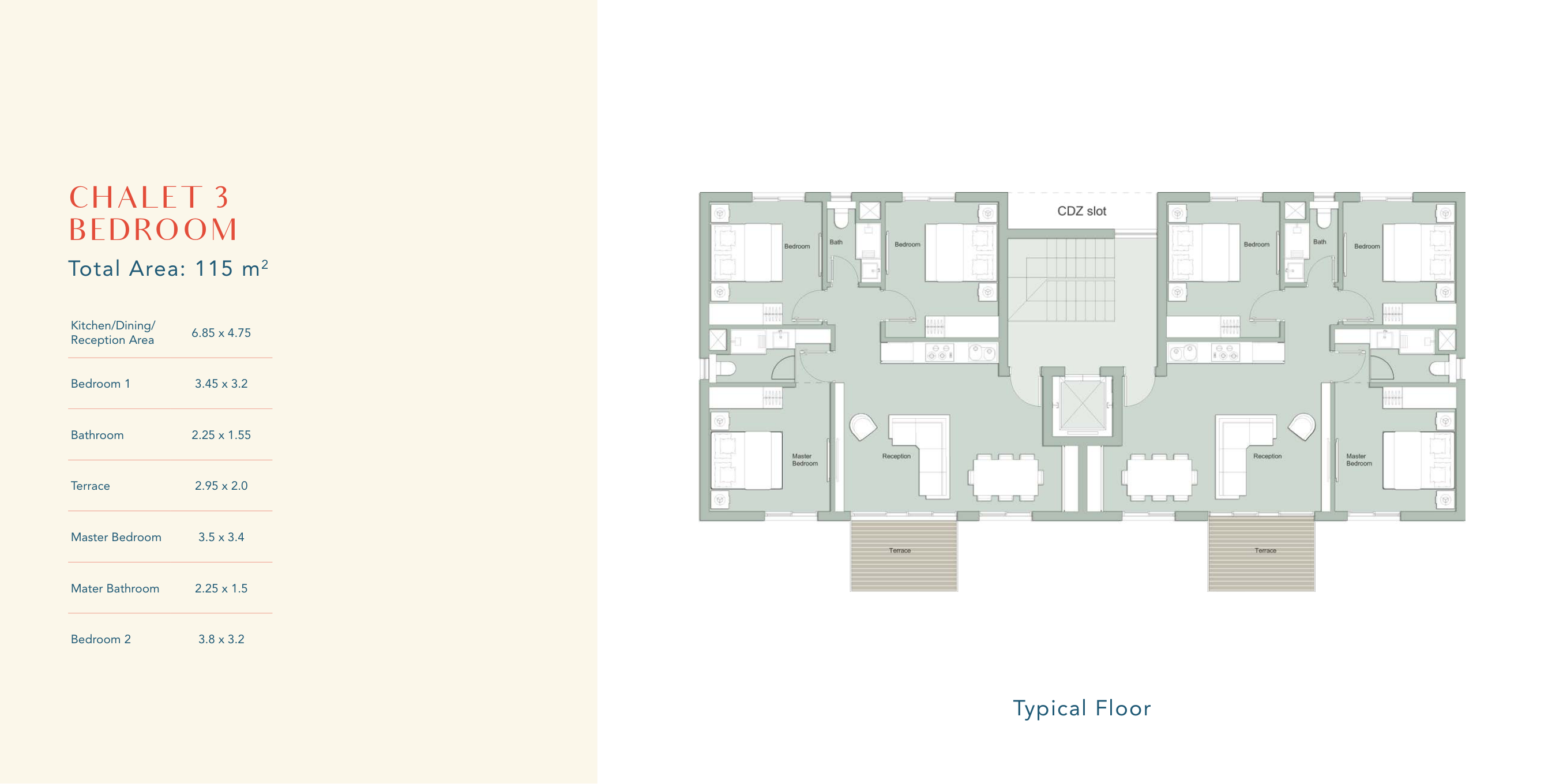 Floor Plan - قرية المونت جلالة العين السخنة تطوير مصر العقارية - IL Monte Galala Ain Sokhna