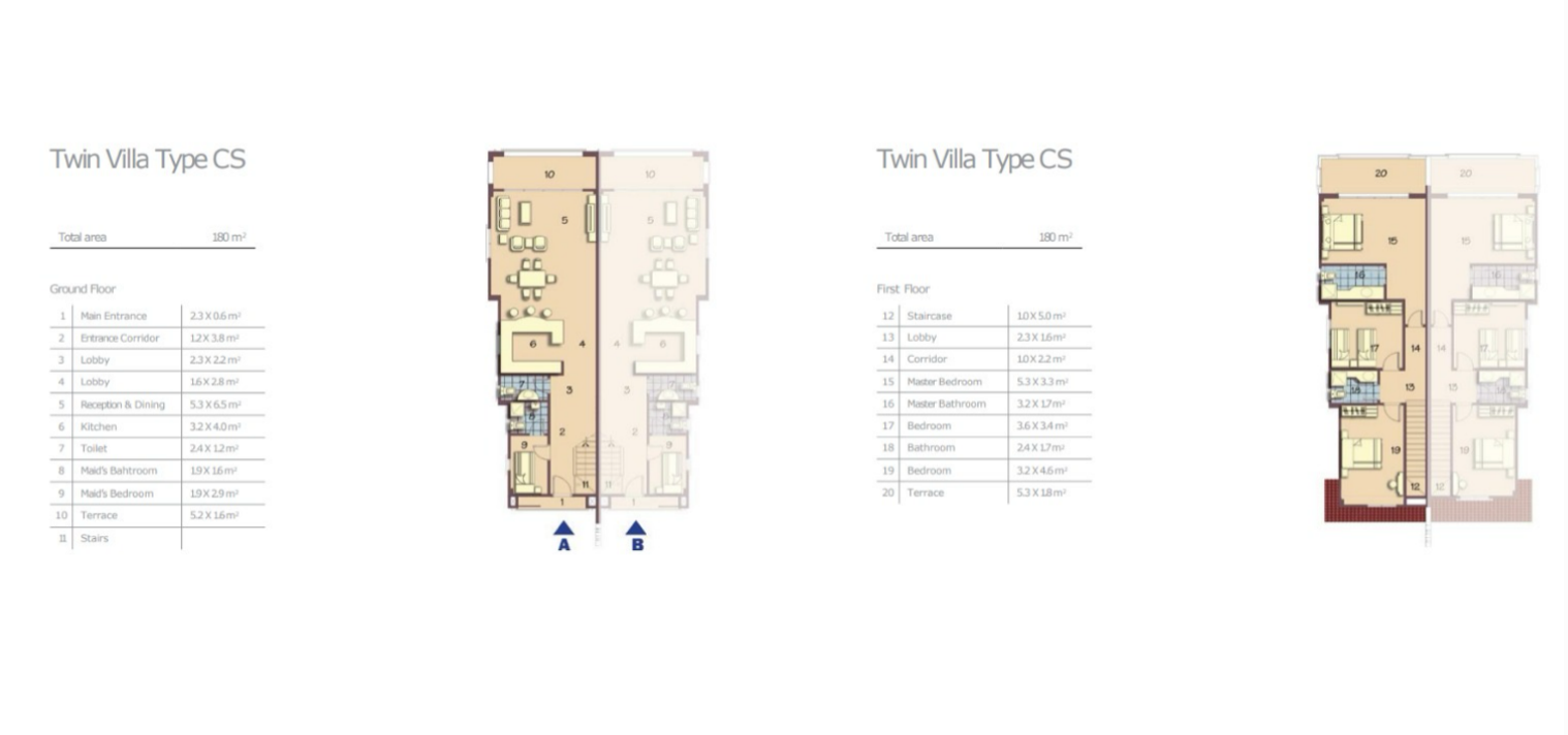 Floor Plan - قرية تلال العين السخنة رؤية جروب - Telal Ain Sokhna