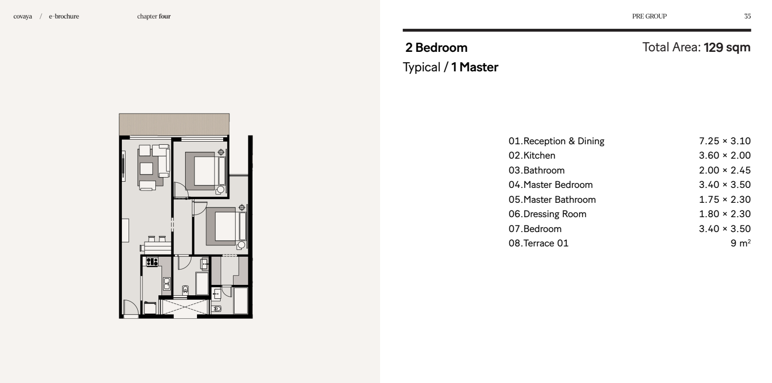 Floor Plan - قرية تلال العين السخنة PRE SURE - Telal Ain Sokhna