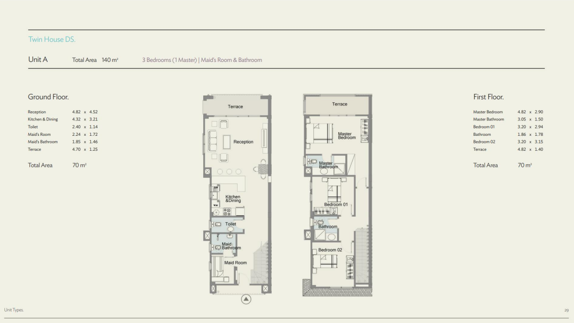 Floor Plan - قرية تلال العين السخنة PRE SURE - Telal Ain Sokhna