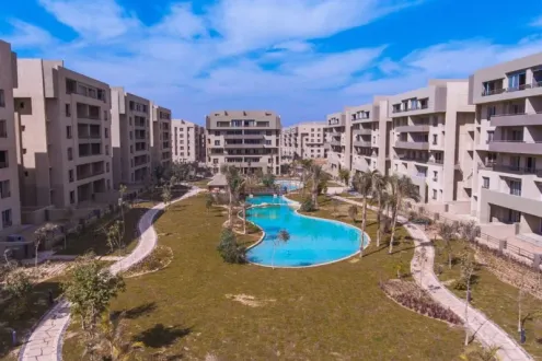 شقق للبيع بكمبوند ذا سكوير صبور  بمقدم 10% فقط احجز الان