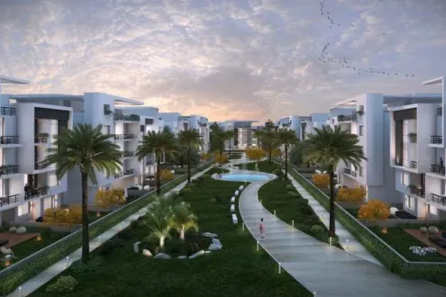 شقق للبيع في ذا سكوير بمساحات متنوعة وفيو رائع