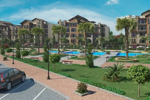 وحدات سكنية تشطيب كامل في ايفورا ريزيدنس القاهرة الجديدة احجز الان