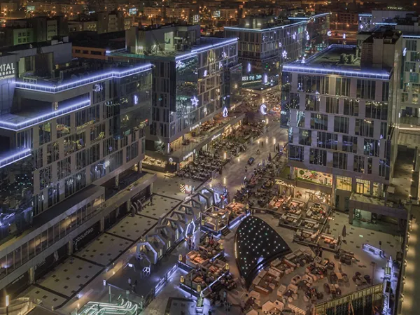 محل 500م في الشيخ زايد في مول كابيتال بيزنس بارك