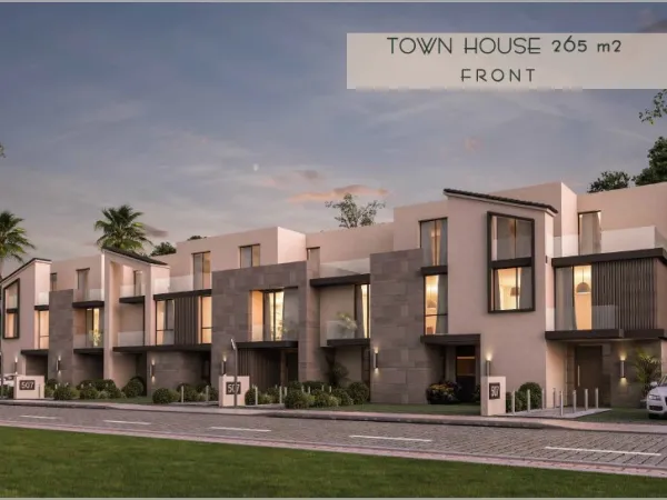 ادفع 5% واحصل على تاون هاوس في كمبوند كيفا صبور 200 م 3 غرف