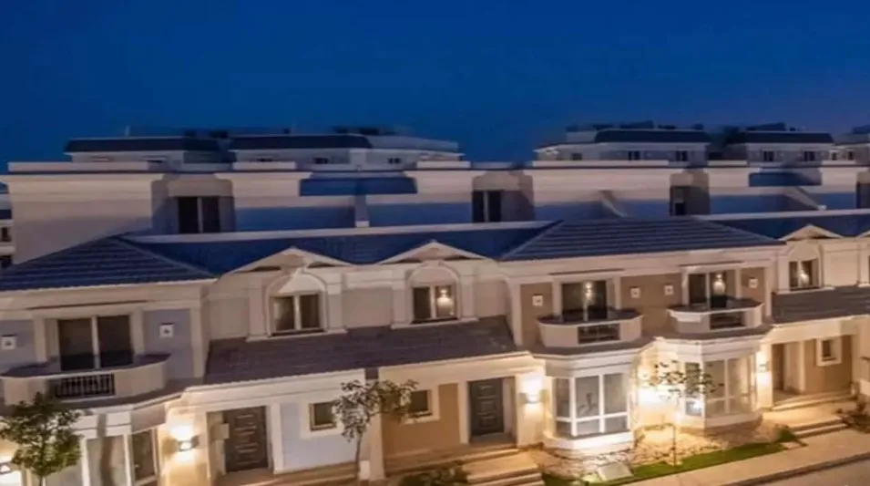 عرض متميز تاون هاوس 290 متر للبيع في كمبوند Mountain View October Parkبموقع مميز