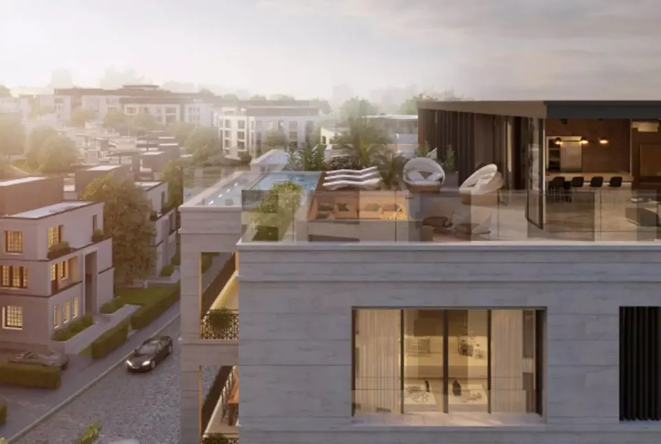 With Deluxe Finishing Get penthouse With An Area Of 315m in Katameya Creek 