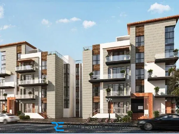 For sale in installments an apartment of 125 square meters in La Fontaine Compound