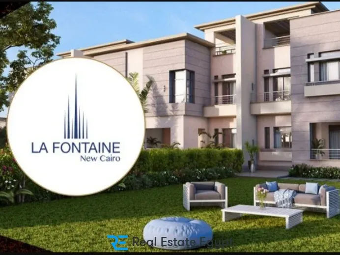 In installments over 8 years, buy an apartment in La Fontaine Compound Fifth Settlement 10,175 square meters