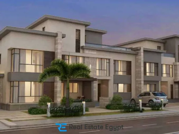 For sale in installments a townhouse of 260 meters in Villette Compound Fifth Settlement