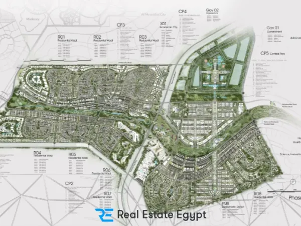 Apartments for sale in installments 200 meters in Midtown Compound, Fifth Settlement