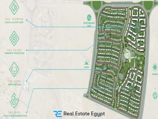 In semi-annual installments reserve the Villette New Cairo project