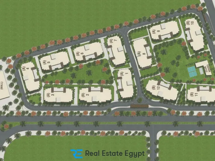 A very special offer on the price per square meter in Azadir project Fifth Settlement