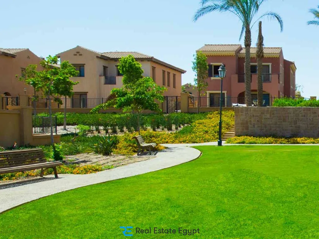 Town house with a more than wonderful view in Mivida compound hurry up and book
