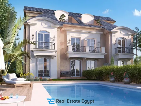 Hurry up and buy a 290 square meter Town House in Layan Sabbour Compound Fifth Settlement