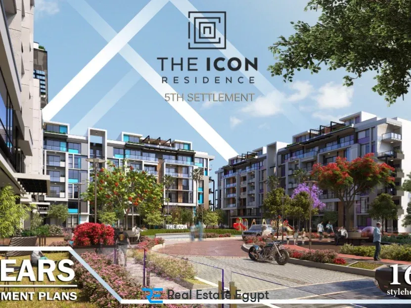 Get the offers on the prices of The Icon Residence Compound Fifth Settlement and own it with a 5% down payment