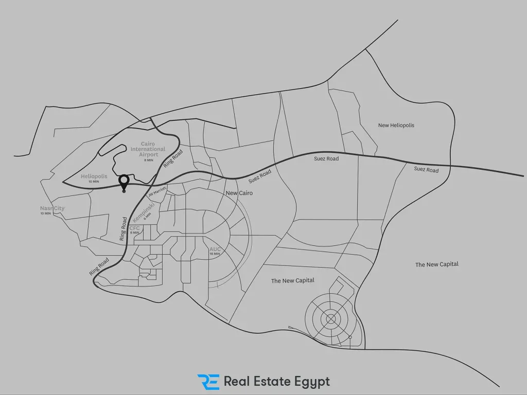 Own your distinctive unit in The Hoft New Cairo with facilities up to 5 years
