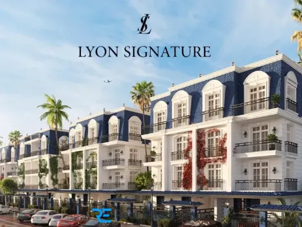 A 158 sqm apartment for sale in Lyon Signature Al Ahram Real Estate Development at a fantastic price