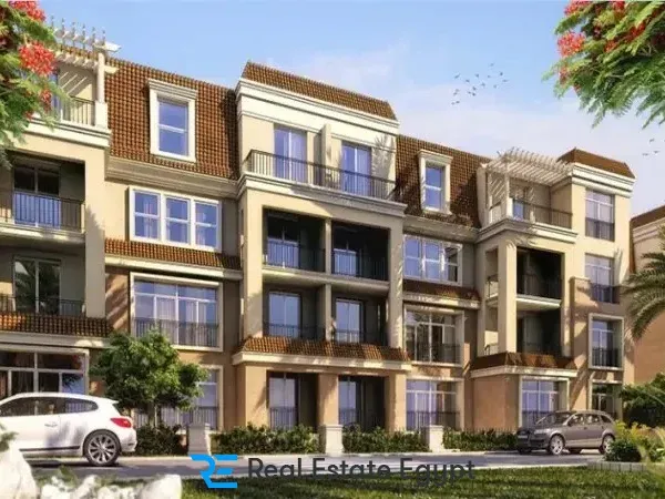Apartment for sale in Esse Residence Compound New Cairo Misr Development and Housing City wonderful view