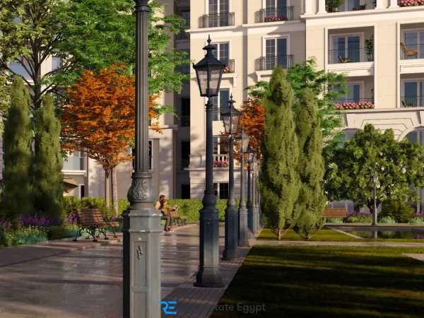 Villas for sale in the Nile Boulevard project book quickly and get a special discount